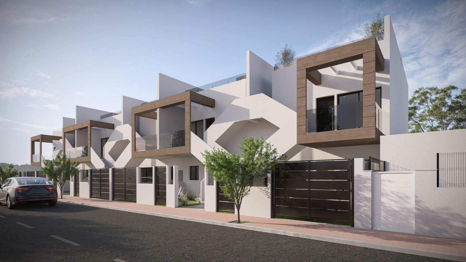 Bungalow i San Pedro del Pinatar, Murcia, Spanien 2 sovrum, 70 kvm. Nr. 180137
