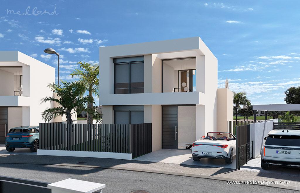 Villa i Santiago de la Ribera, Murcia, Spanien 3 sovrum, 140 kvm. Nr. 143897