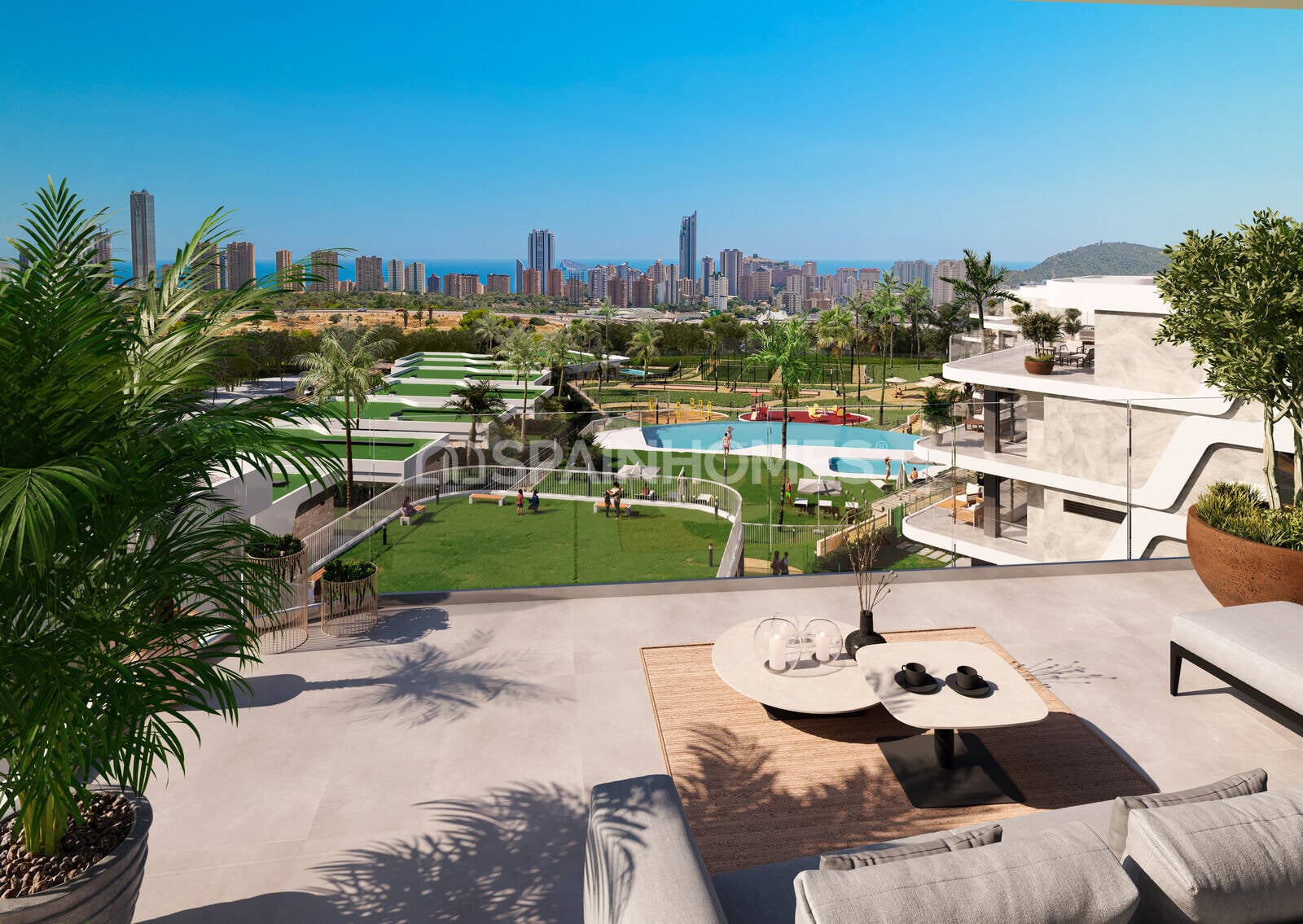 Wohnung in Finestrat, Alicante, Spanien 3 Schlafzimmer, 116 m2 Nr. 161606