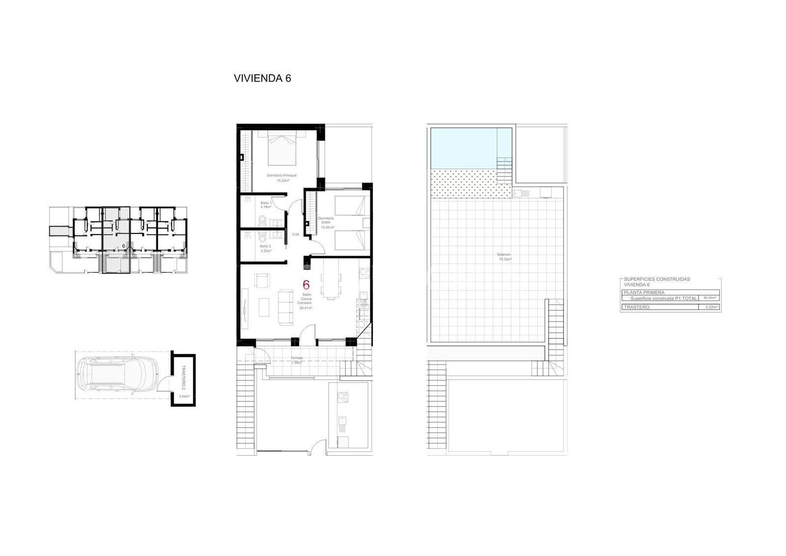 Huoneisto San Pedro del Pinatar, Murcia, Espanja 2 makuuhuonetta, 92 m2 No. 161600
