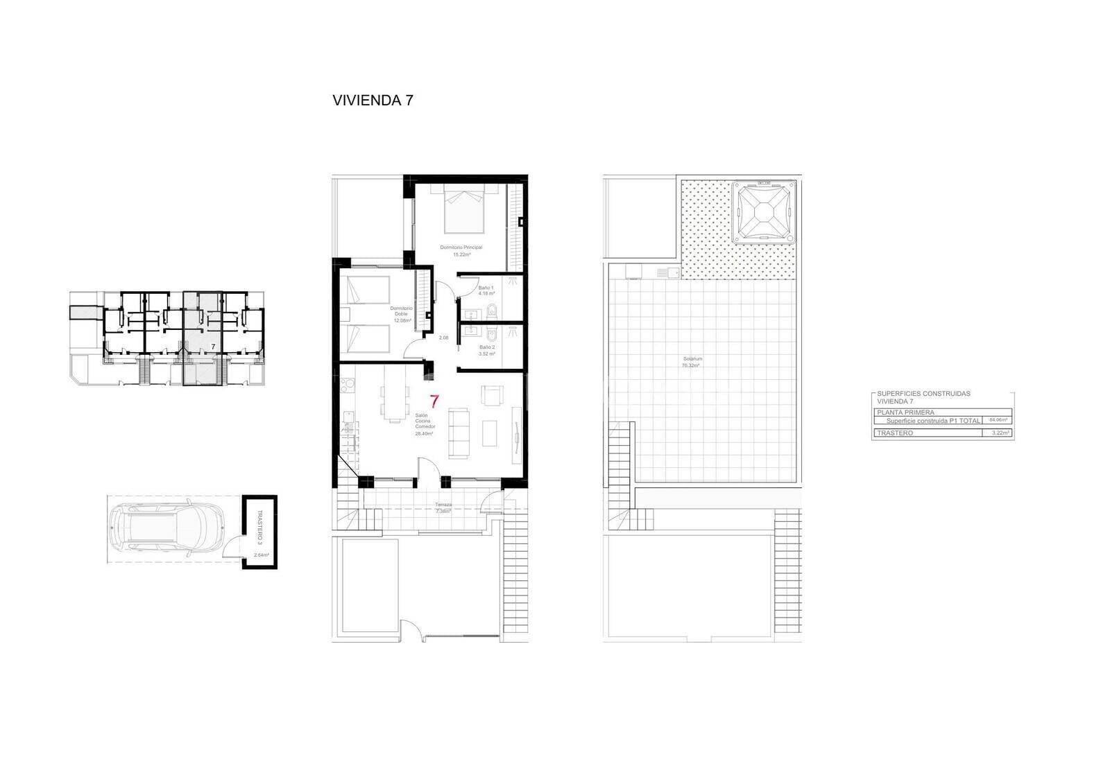 Huoneisto San Pedro del Pinatar, Murcia, Espanja 2 makuuhuonetta, 92 m2 No. 161600