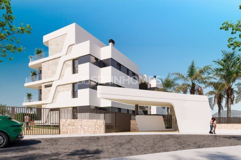 Lägenhet i Finestrat, Alicante, Spanien 2 sovrum, 98 kvm. Nr. 161604