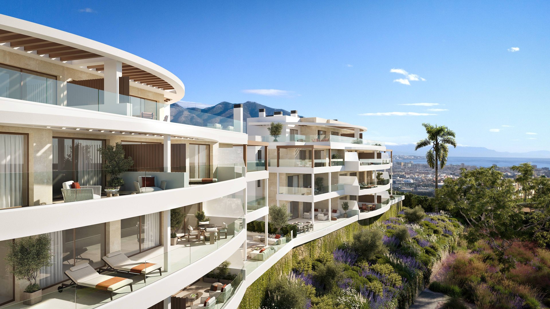 Wohnung in Mijas, Malaga, Spanien 2 Schlafzimmer, 135 m2 Nr. 181070