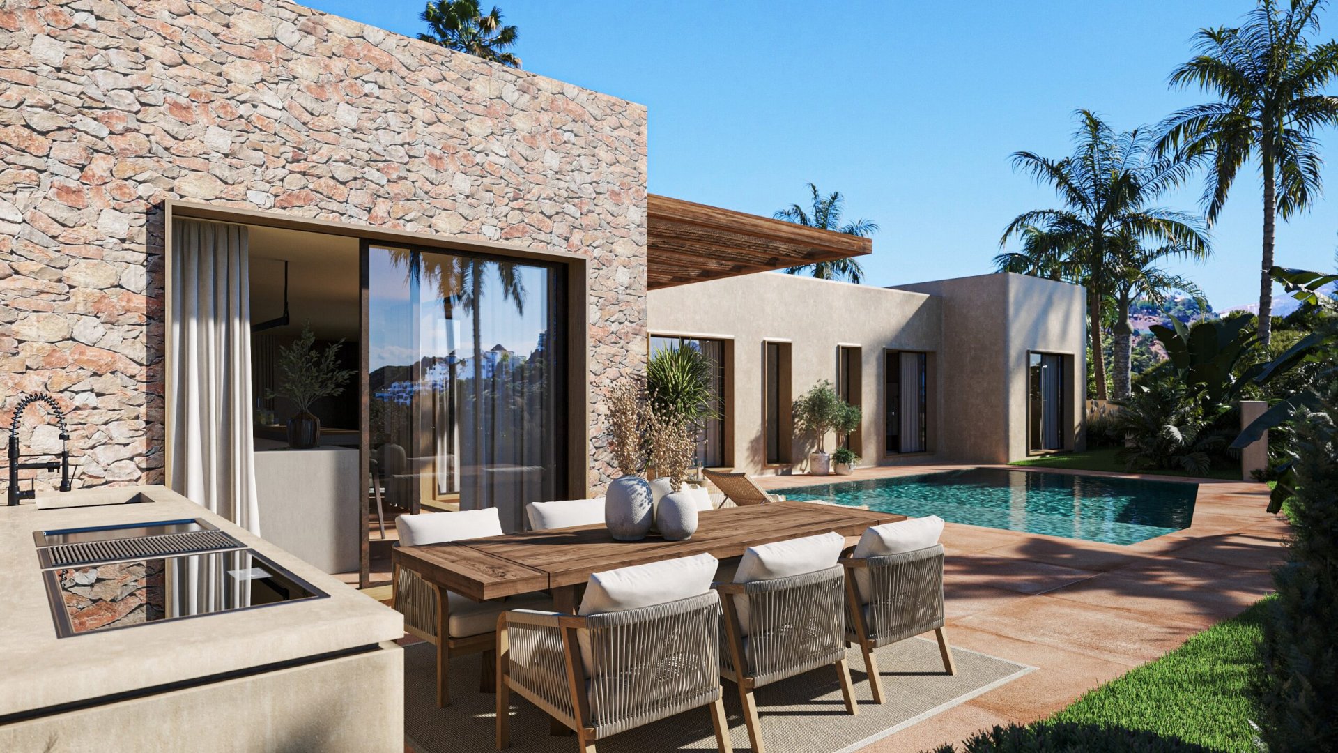 Villa in Javea, Alicante, Spain 3 bedrooms, 342 sq.m. No. 163379
