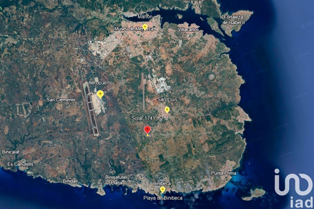 Land plot in Sant Lluis, Menorca, Spain 1741 sq.m. No. 153924