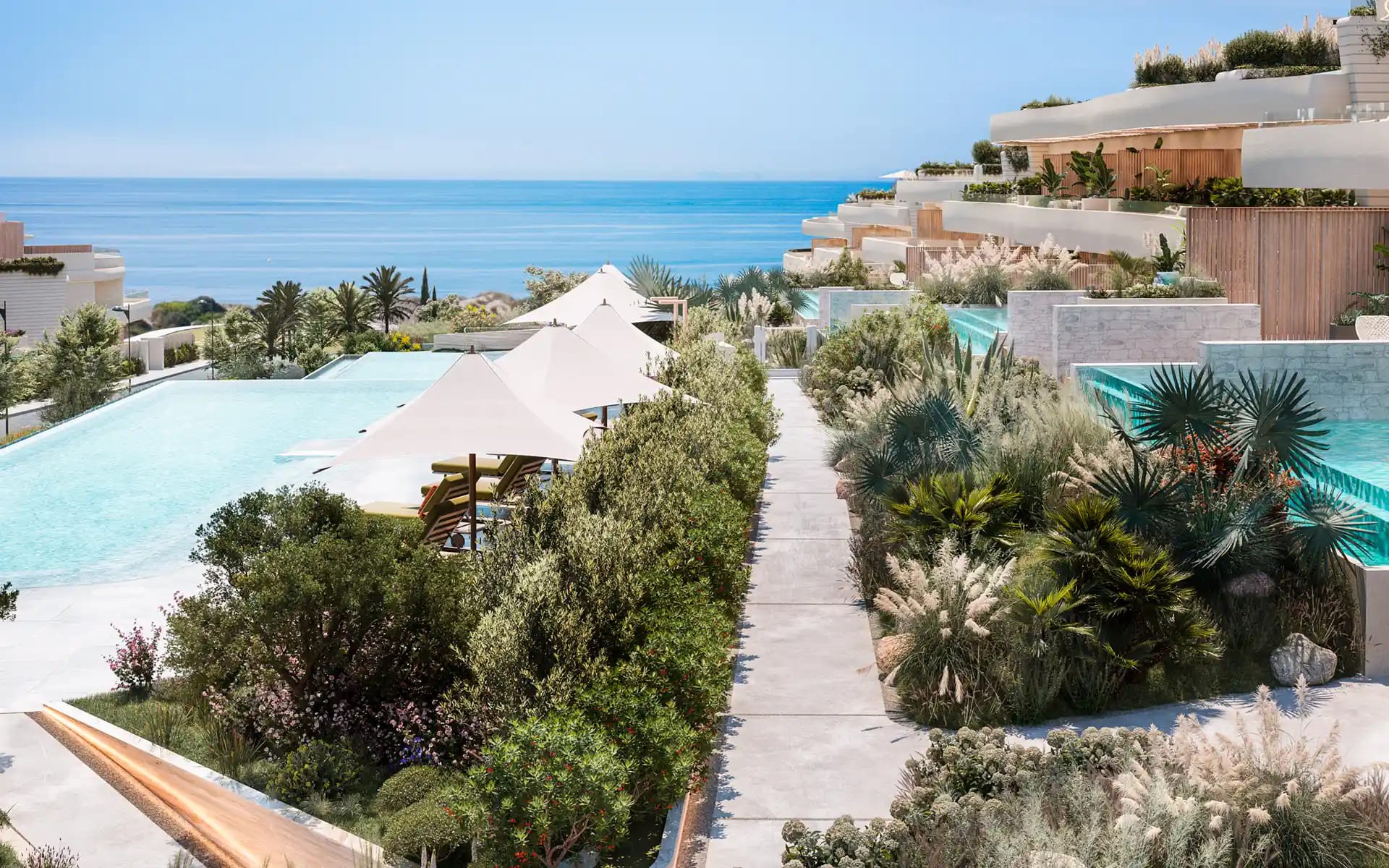 Bliźniak w Marbella, Malaga, Hiszpania 3 sypialnie, 483 mkw. nr 136846