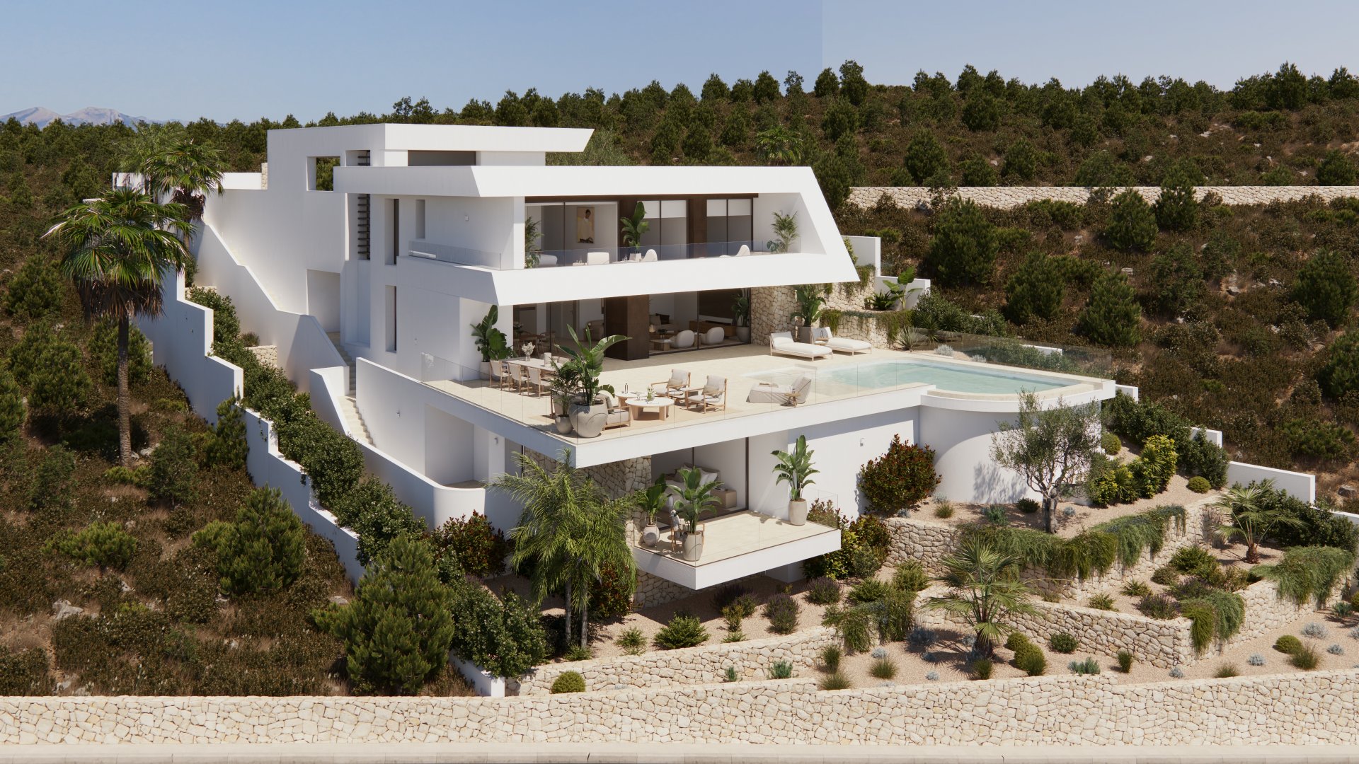 Villa à Benitachell, Alicante, Espagne 4 chambres, 270 m2 No. 191742