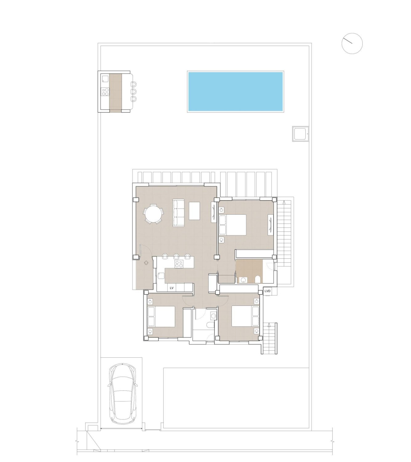 Villa in Polop, Alicante, Spain 3 bedrooms, 217 sq.m. No. 141830