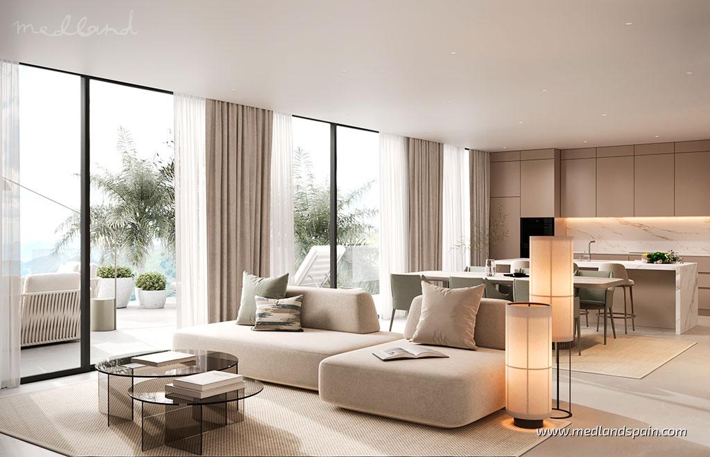 Huoneisto Estepona, Malaga, Espanja 3 makuuhuonetta, 335 m2 No. 140193