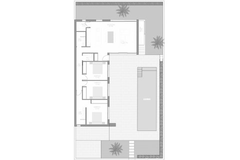 Layout 3 bedrooms, 130 sq.m. in VILLAS ALEJANDRA XIV in Los Alcázares, Murcia, Spain No. 156115