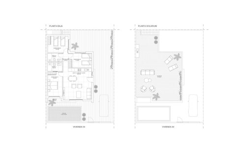 Layout 3 bedrooms, 96.32 sq.m. in Breathe III in Balsicas, Murcia. Spain No.148457