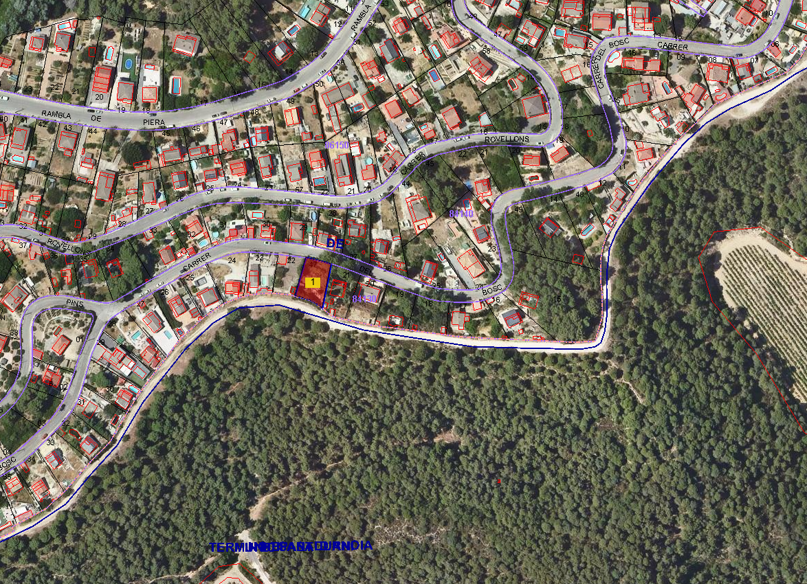 Land plot in Piera, Barcelona, Spain No. 195298