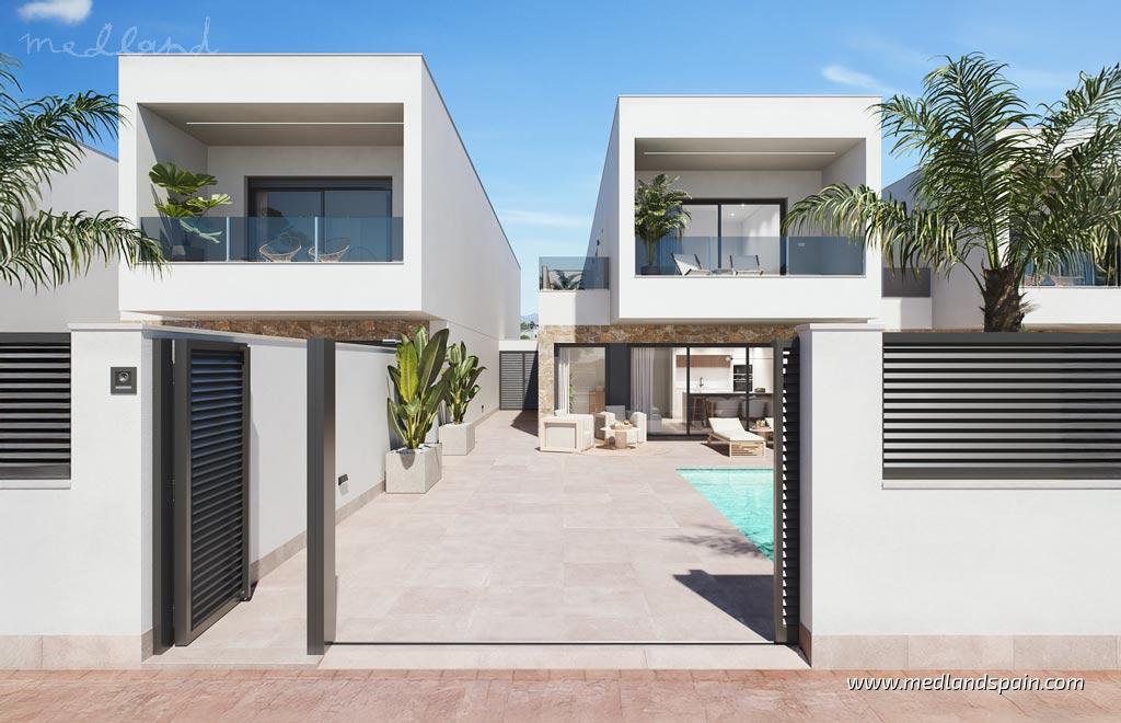 Villa à Lo Pagan, Murcia, Espagne 3 chambres, 112 m2 No. 154405