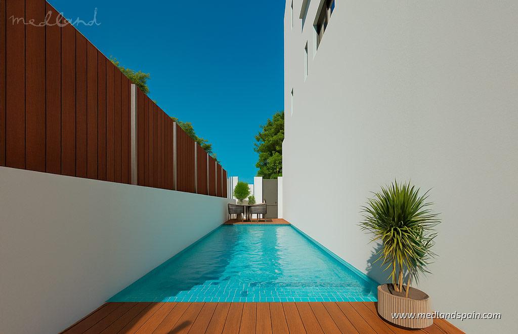 Apartamento en Lo Pagán, Murcia, España 3 dormitorios, 171 m2 No. 154410