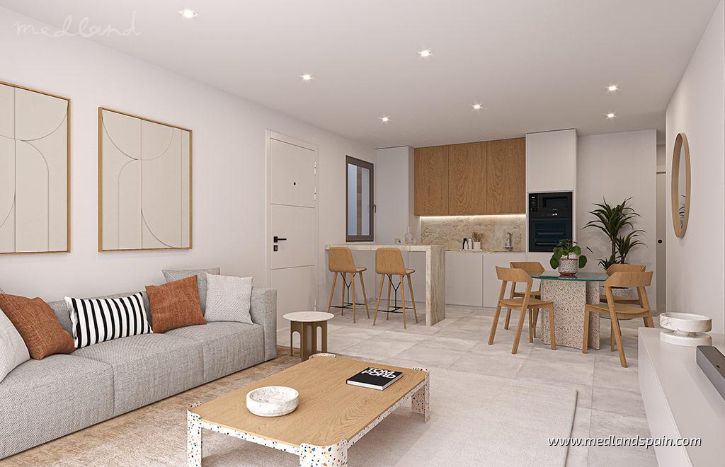 Villa in Torre-Pacheco, Murcia, Spain 3 bedrooms, 88 sq.m. No. 154407