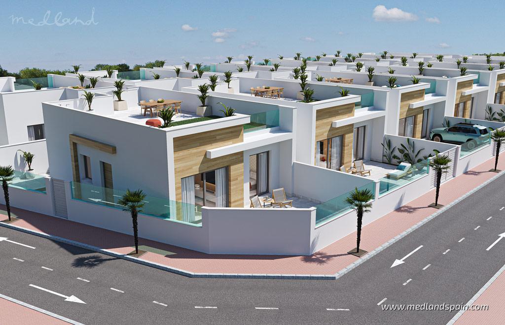Villa in Torre-Pacheco, Murcia, Spain 3 bedrooms, 88 sq.m. No. 154407