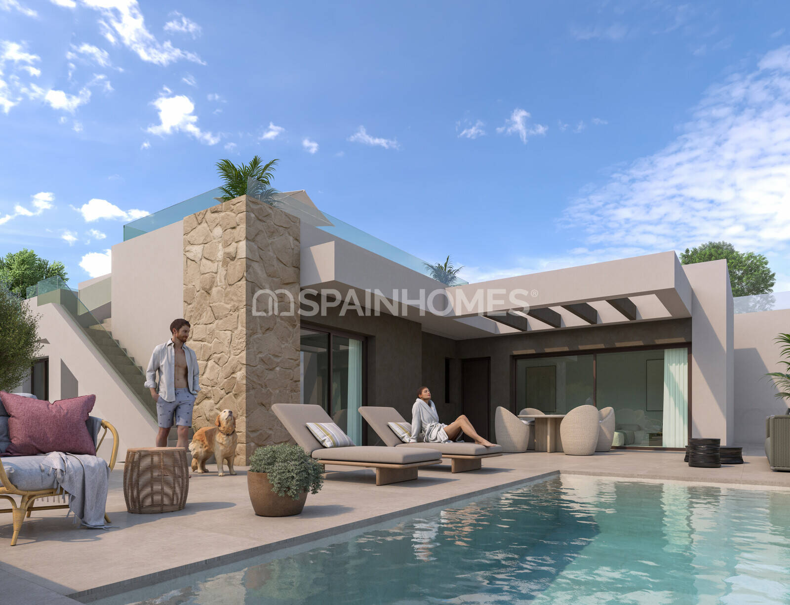 Villa in Rojales, Alicante, Spain 3 bedrooms, 118 sq.m. No. 164358