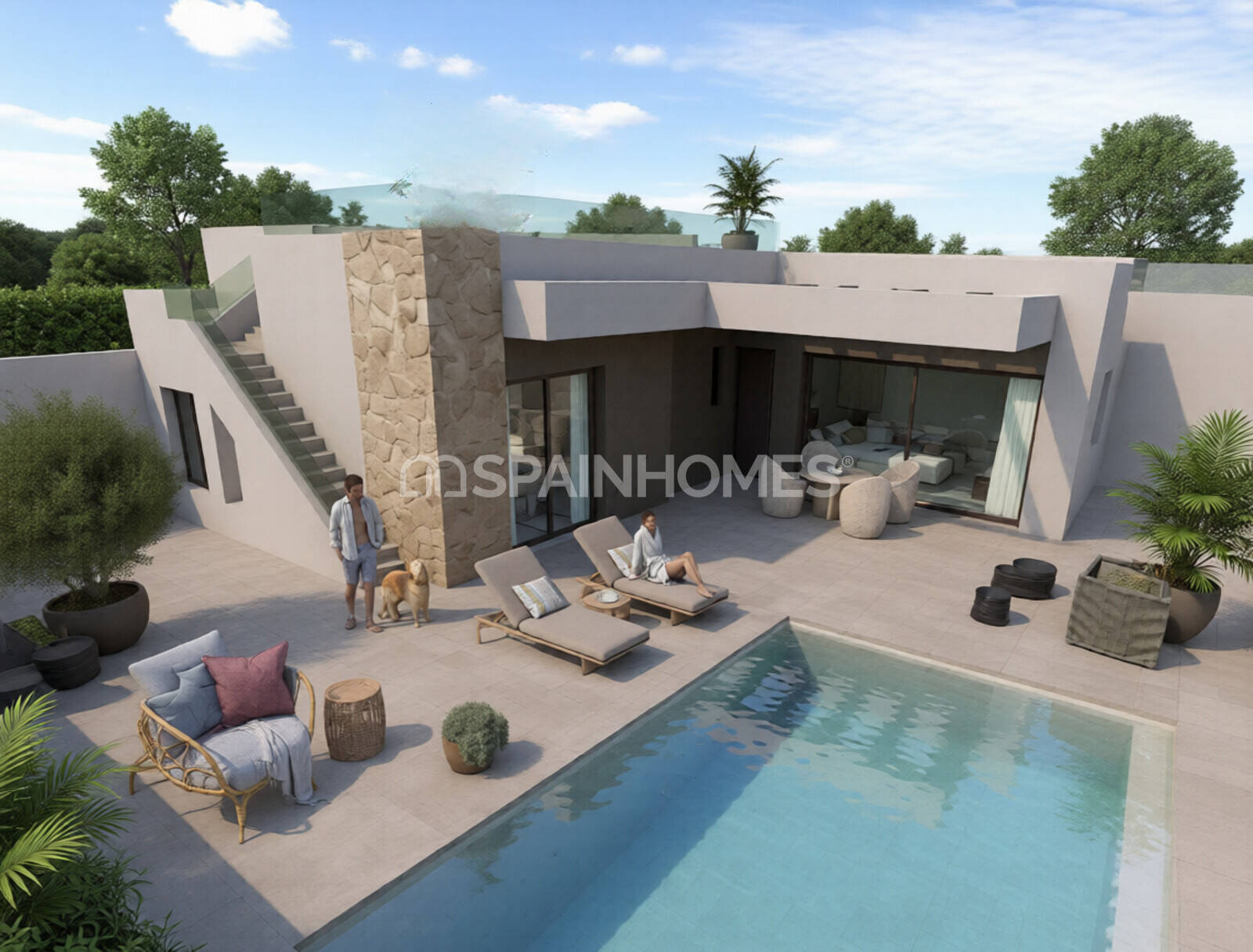 Villa in Rojales, Alicante, Spain 3 bedrooms, 118 sq.m. No. 164358