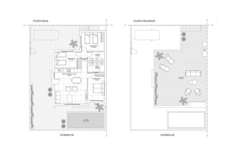 Layout 3 bedrooms, 96.32 sq.m. in Breathe III in Balsicas, Murcia. Spain No.148772