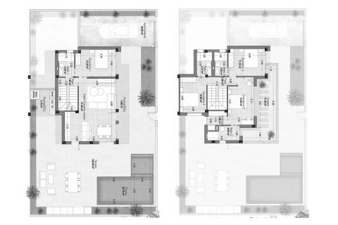 Villa floor plan «Santa Rosalia», 4 bedrooms in Santa Rosalia