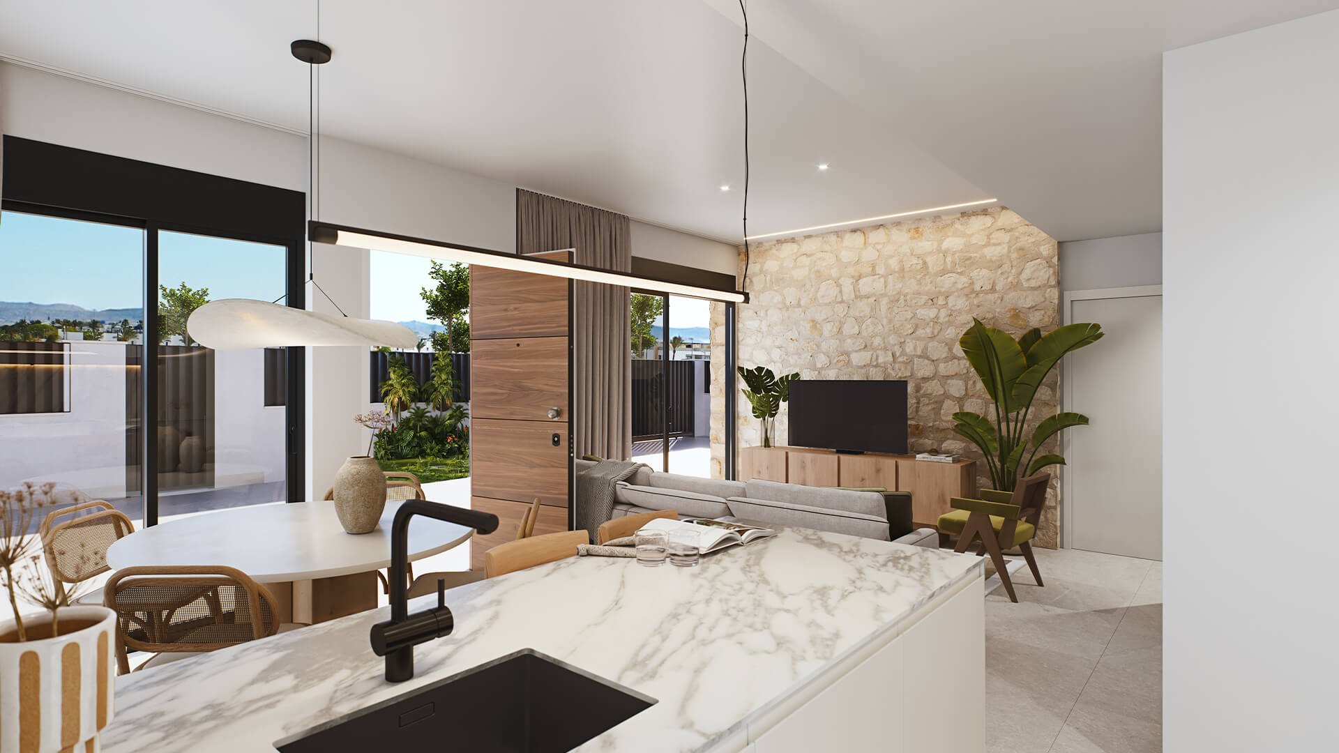 Villa in Santa Rosalia, Torre-Pacheco, Murcia, Spain 4 bedrooms, 148 sq.m. No. 154927
