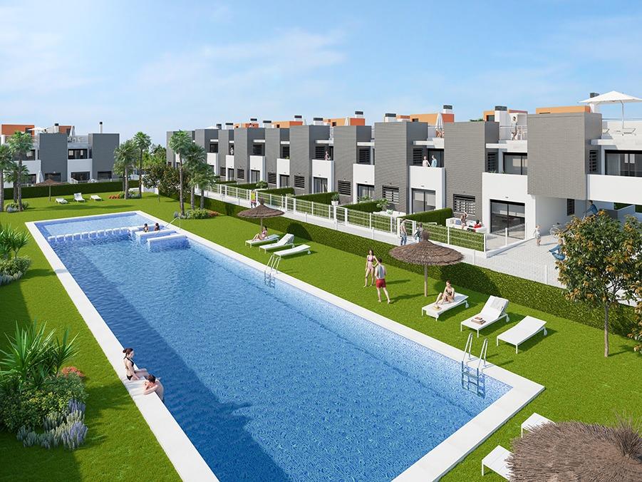 Bungalow in Torrevieja, Alicante, Spanien 2 Schlafzimmer, 79 m2 Nr. 135315