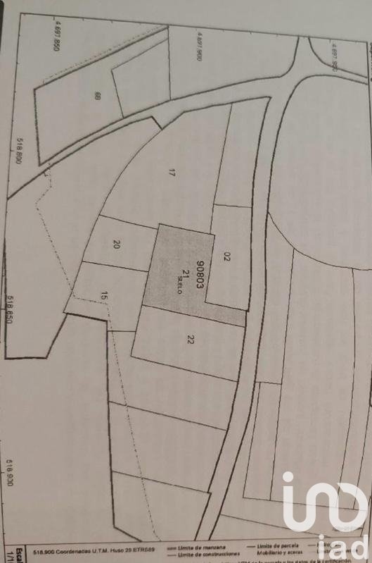 Parcela en Meaño, Pontevedra, España 600 m2 No. 185912