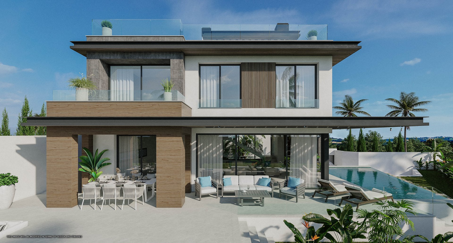 Villa in Mijas, Malaga, Spanien 3 Schlafzimmer, 527 m2 Nr. 155851