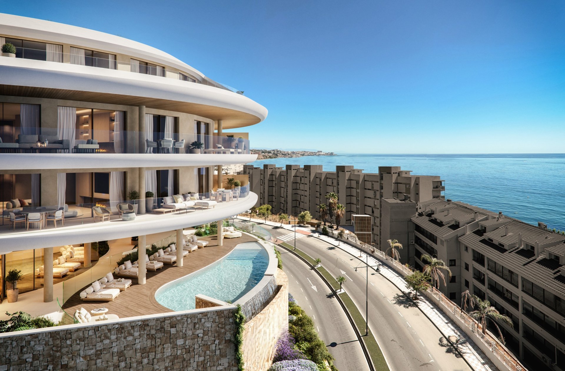 Huoneisto Fuengirola, Malaga, Espanja 3 makuuhuonetta, 170 m2 No. 155854