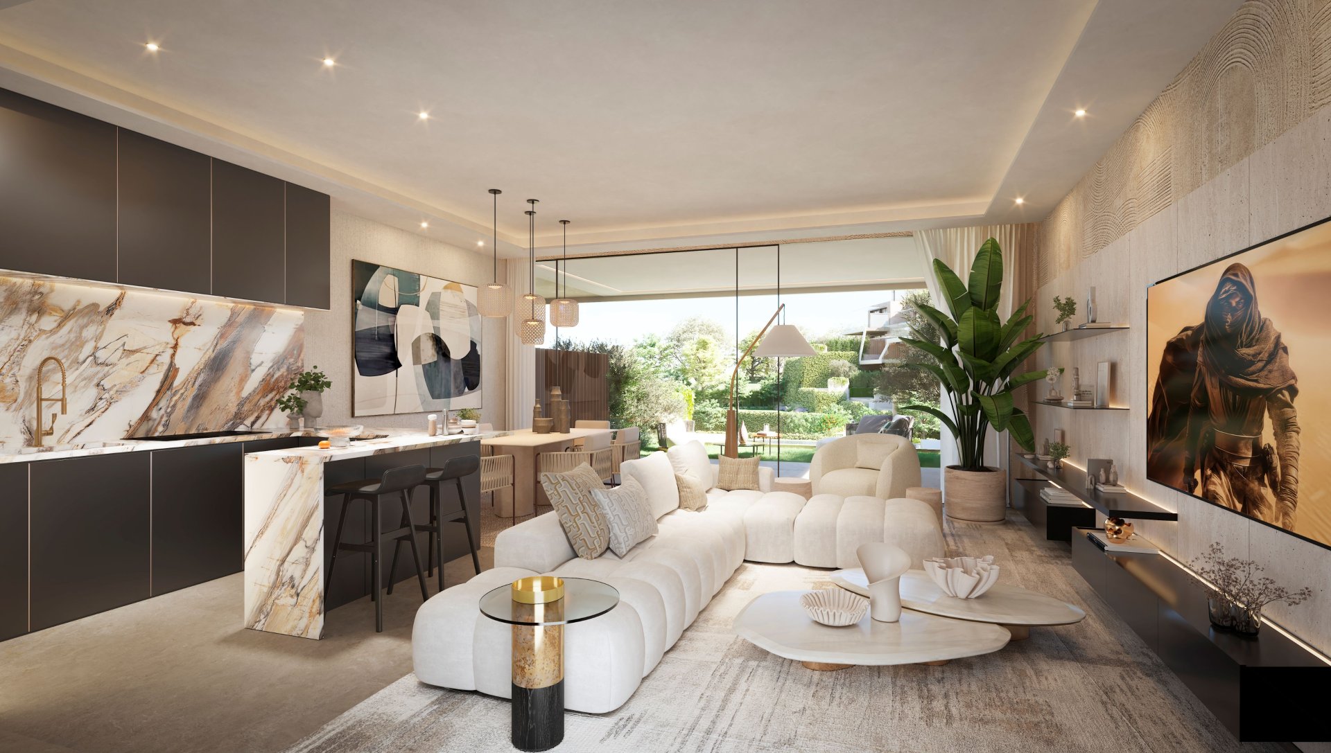 Paritalo Marbella, Malaga, Espanja 3 makuuhuonetta, 189 m2 No. 180630