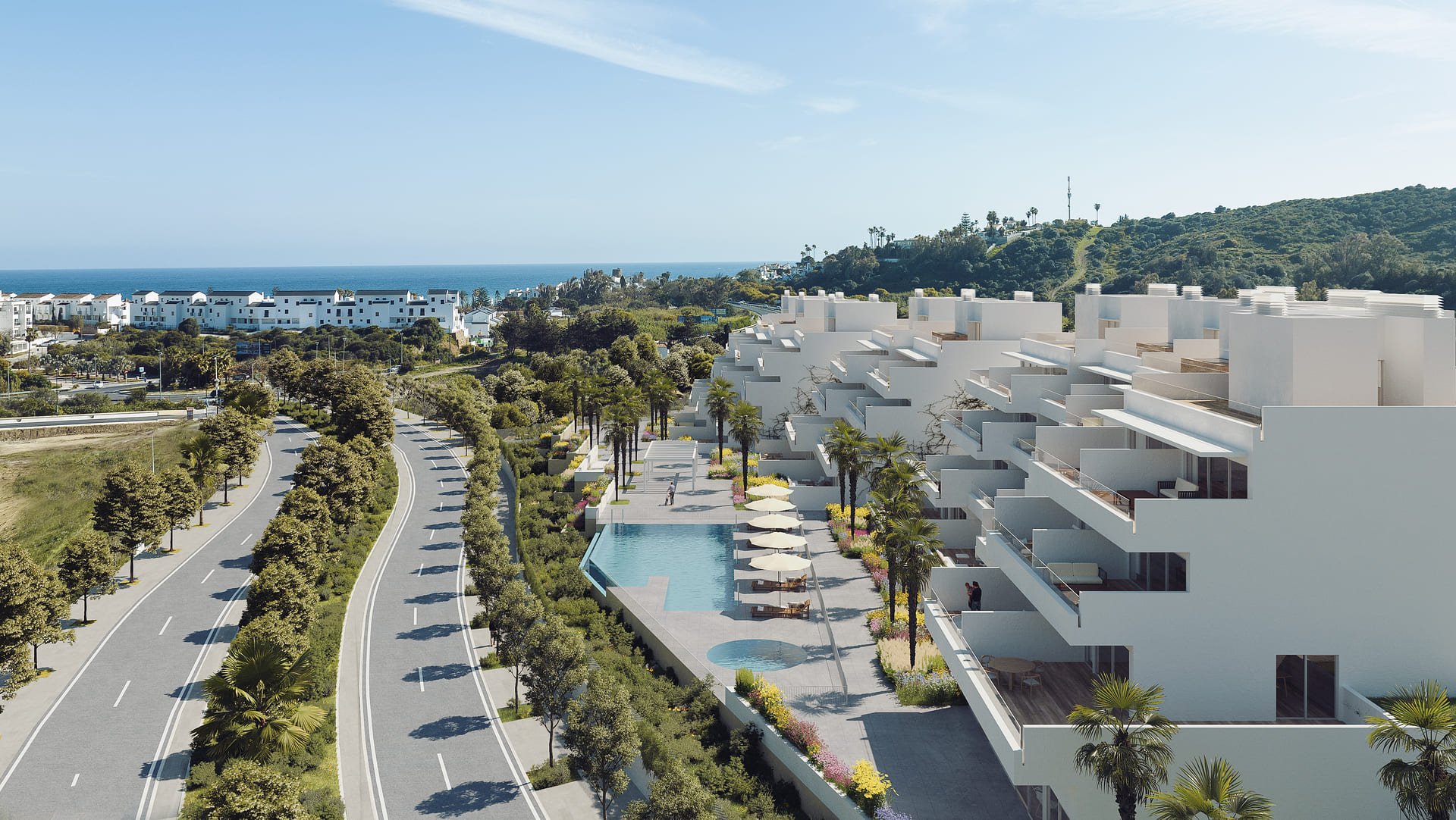 Huoneisto Estepona, Malaga, Espanja 3 makuuhuonetta, 114 m2 No. 180629