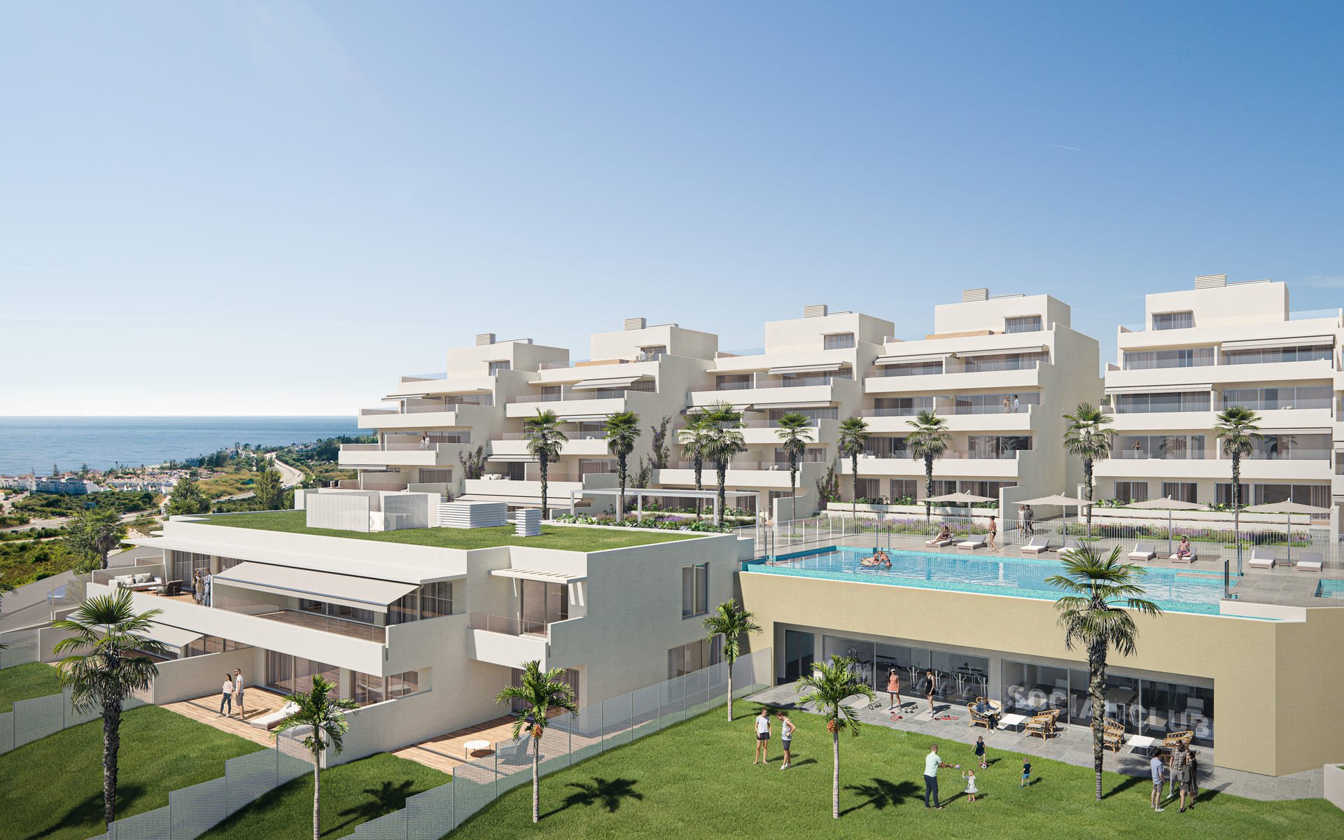 Huoneisto Estepona, Malaga, Espanja 3 makuuhuonetta, 114 m2 No. 180629