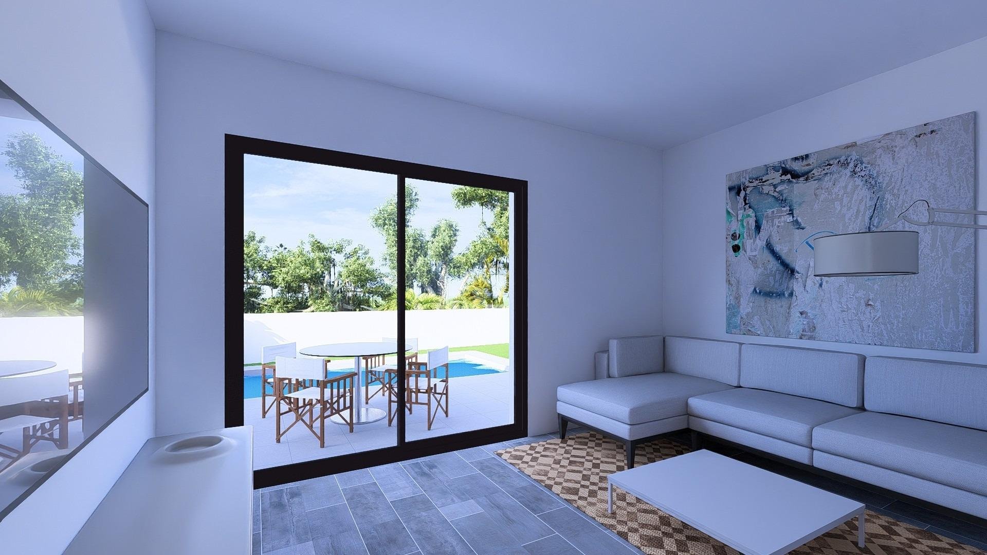 Villa a Daya Nueva, Alicante, Spagna 3 camere da letto, 130 mq. N° 196260