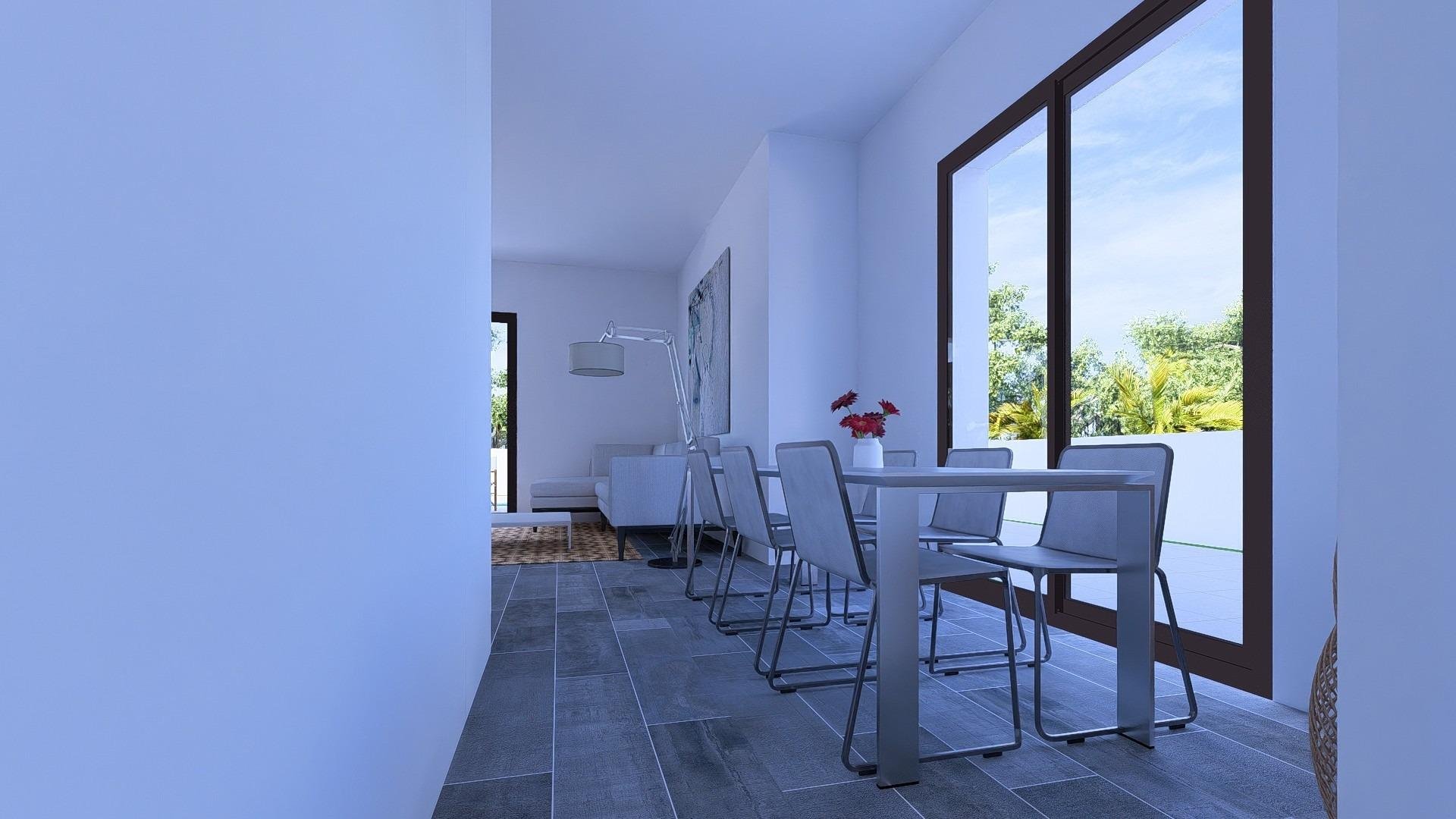 Villa a Daya Nueva, Alicante, Spagna 3 camere da letto, 130 mq. N° 196260