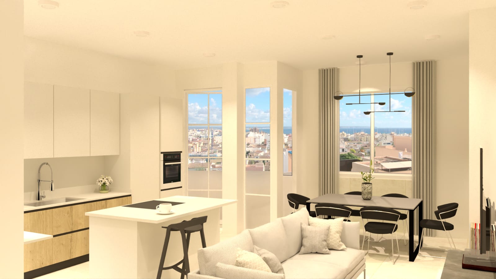 Appartamento a Palma de Majorca, Mallorca, Spagna 4 camere da letto, 109 mq. N° 141433