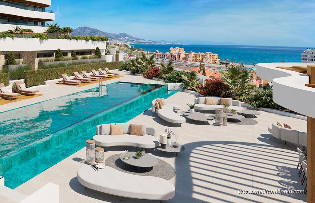 Wohnung in Mijas Costa, Malaga, Spanien 3 Schlafzimmer, 110 m2 Nr. 104905