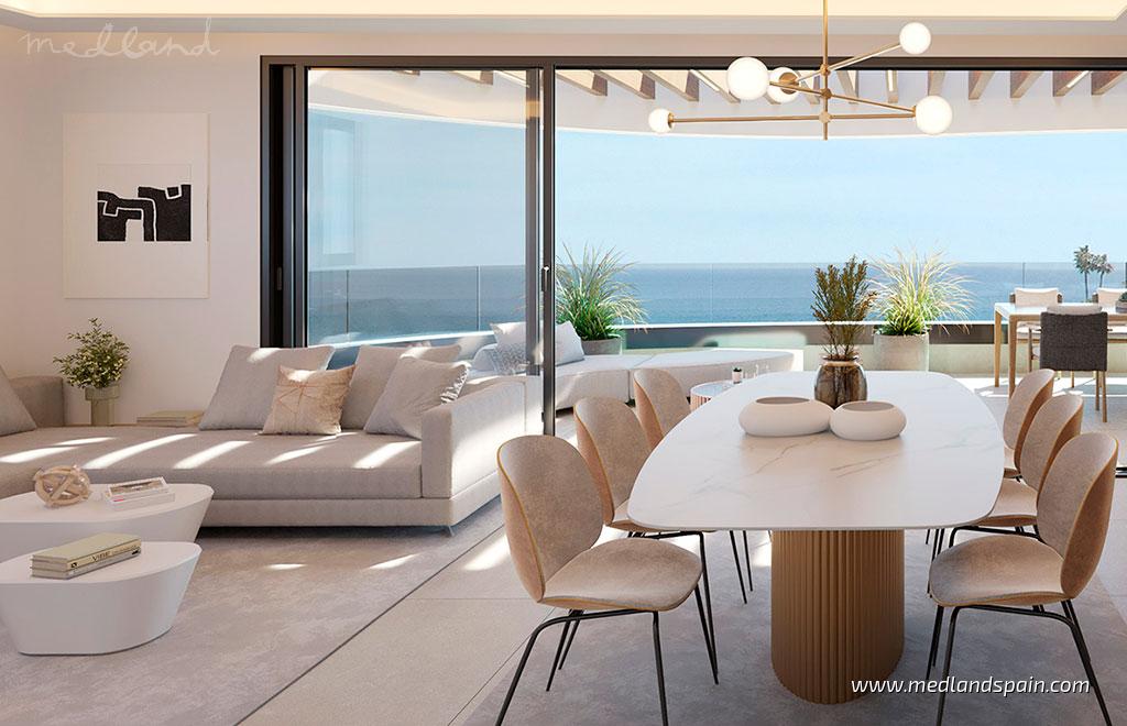 Wohnung in Mijas Costa, Malaga, Spanien 3 Schlafzimmer, 110 m2 Nr. 104905
