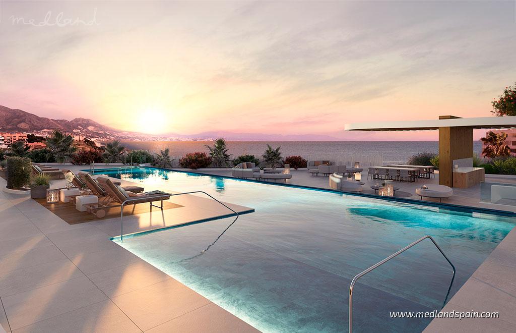 Wohnung in Mijas Costa, Malaga, Spanien 3 Schlafzimmer, 110 m2 Nr. 104905