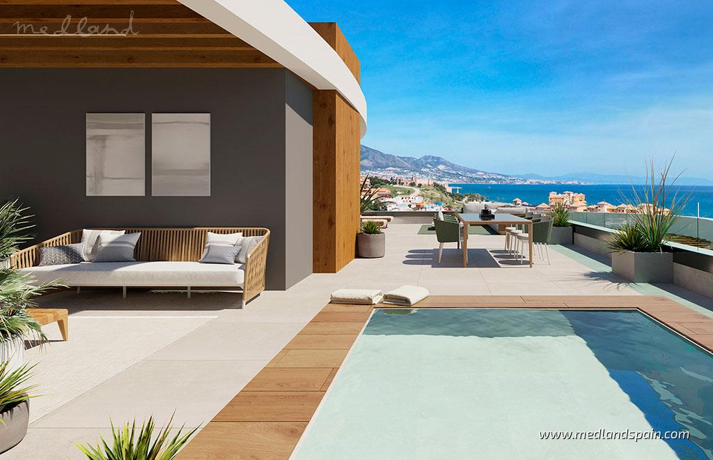 Wohnung in Mijas Costa, Malaga, Spanien 3 Schlafzimmer, 110 m2 Nr. 104905