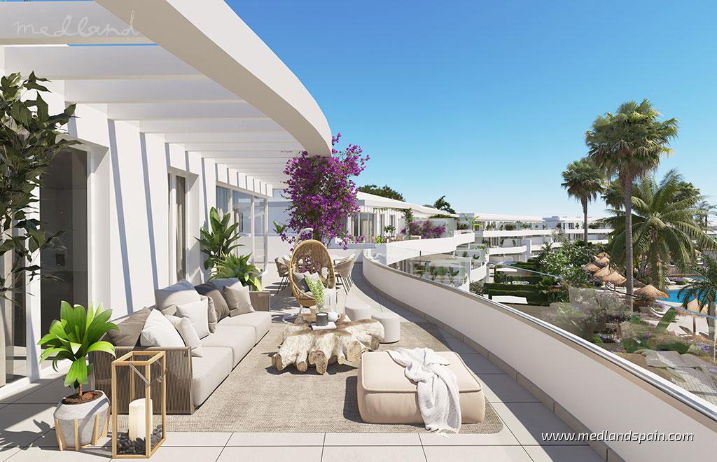 Apartment in San Roque, Cadiz, Spain 3 bedrooms, 108 sq.m. No. 104902