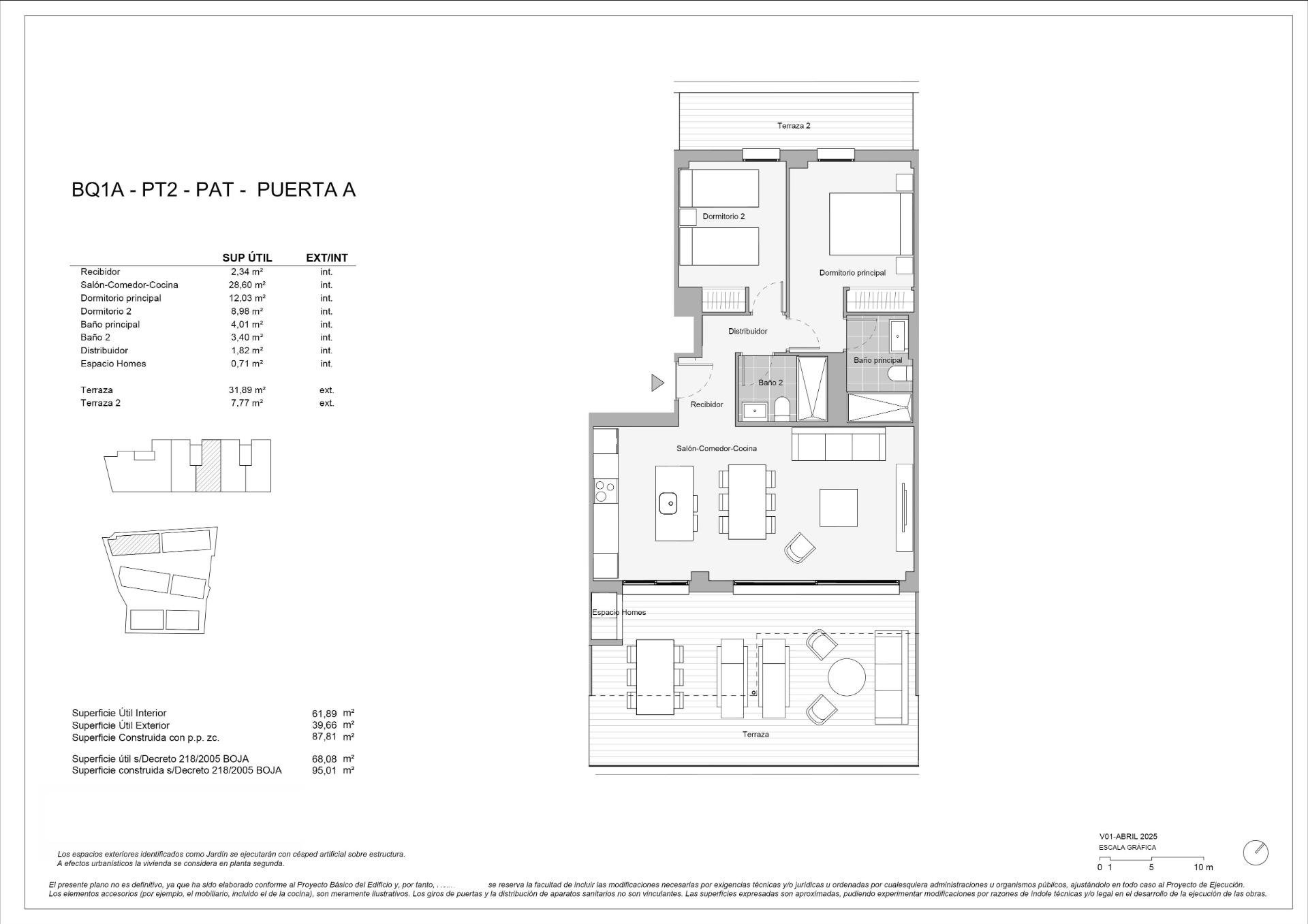 Penthouse in Estepona, Malaga, Spain 2 bedrooms, 95 sq.m. No. 169725