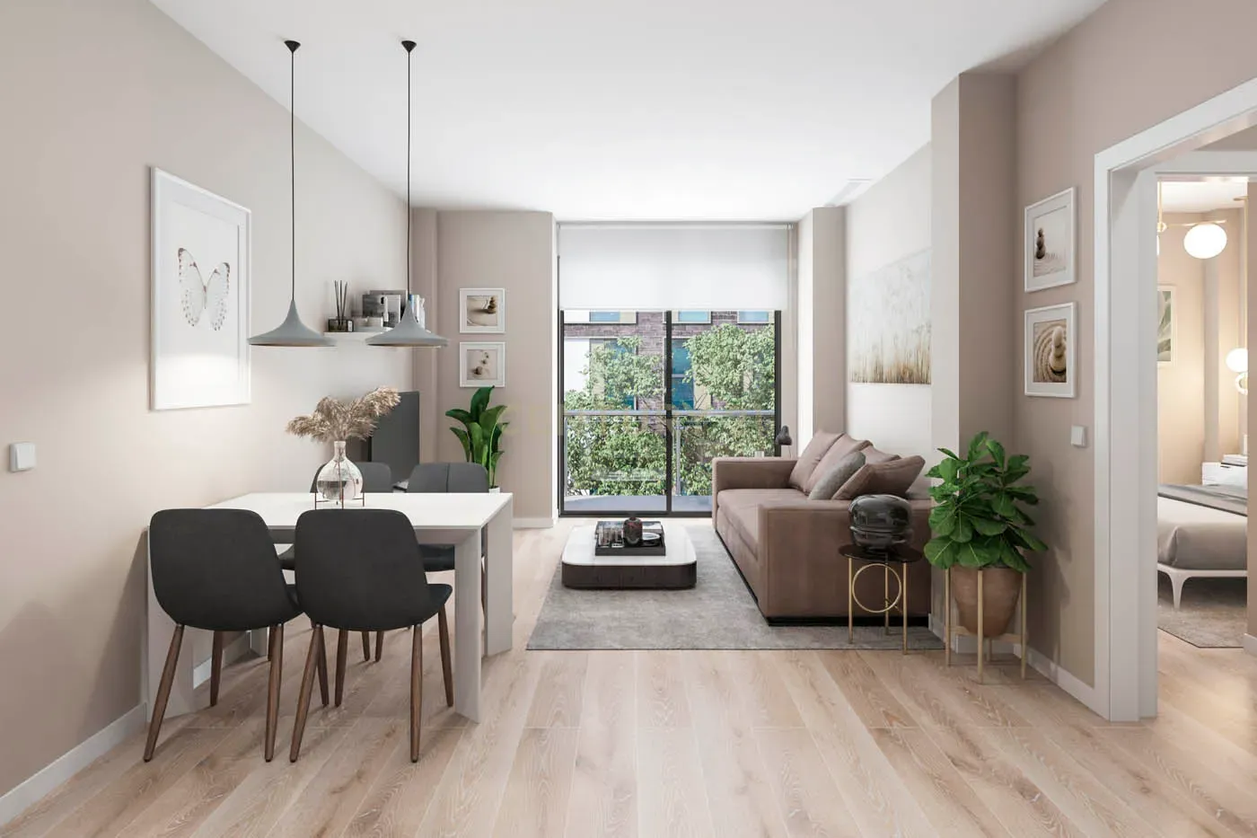 Apartamento en Barcelona, España 2 dormitorios, 93 m2 No. 166969