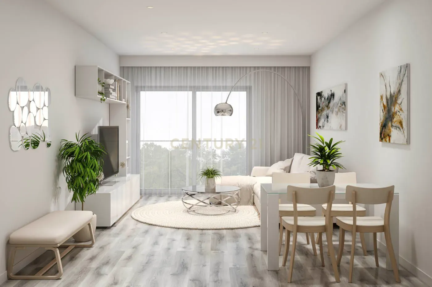 Apartamento en Barcelona, España 2 dormitorios, 93 m2 No. 166969