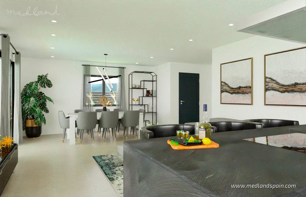 Villa Aspe, Alicante, Spānijā 3 istabas, 129 m2 Nr. 173442