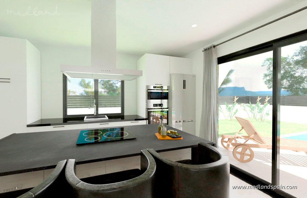 Villa Aspe, Alicante, Spānijā 3 istabas, 129 m2 Nr. 173442