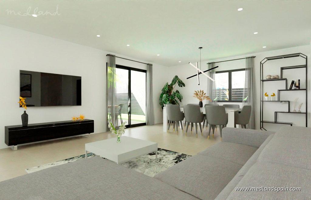 Villa Aspe, Alicante, Spānijā 3 istabas, 129 m2 Nr. 173442
