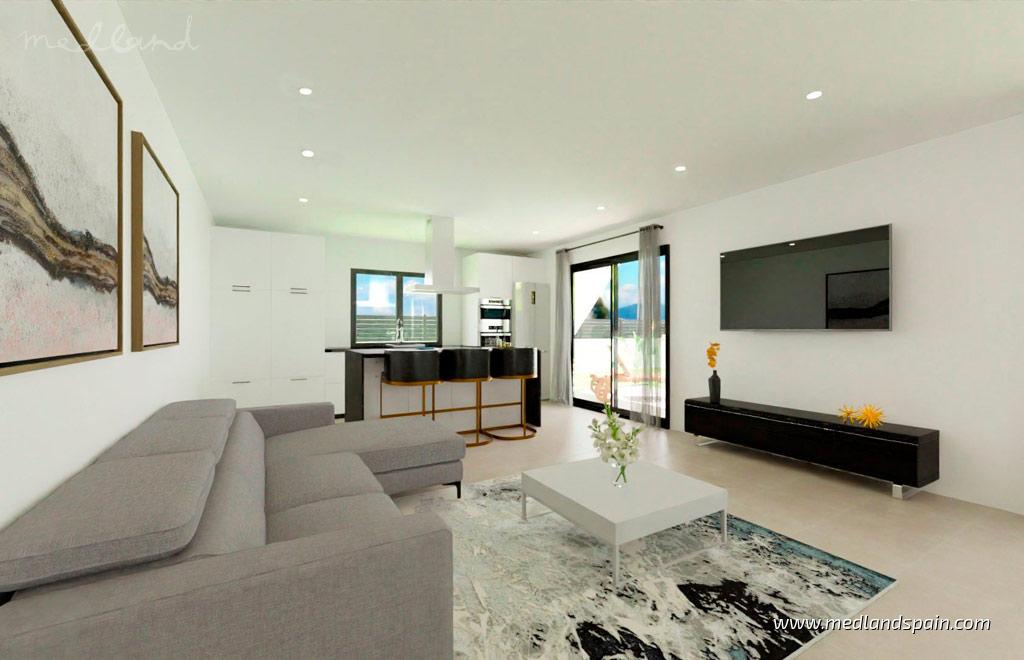 Villa in Aspe, Alicante, Spanien 3 Schlafzimmer, 108 m2 Nr. 173441