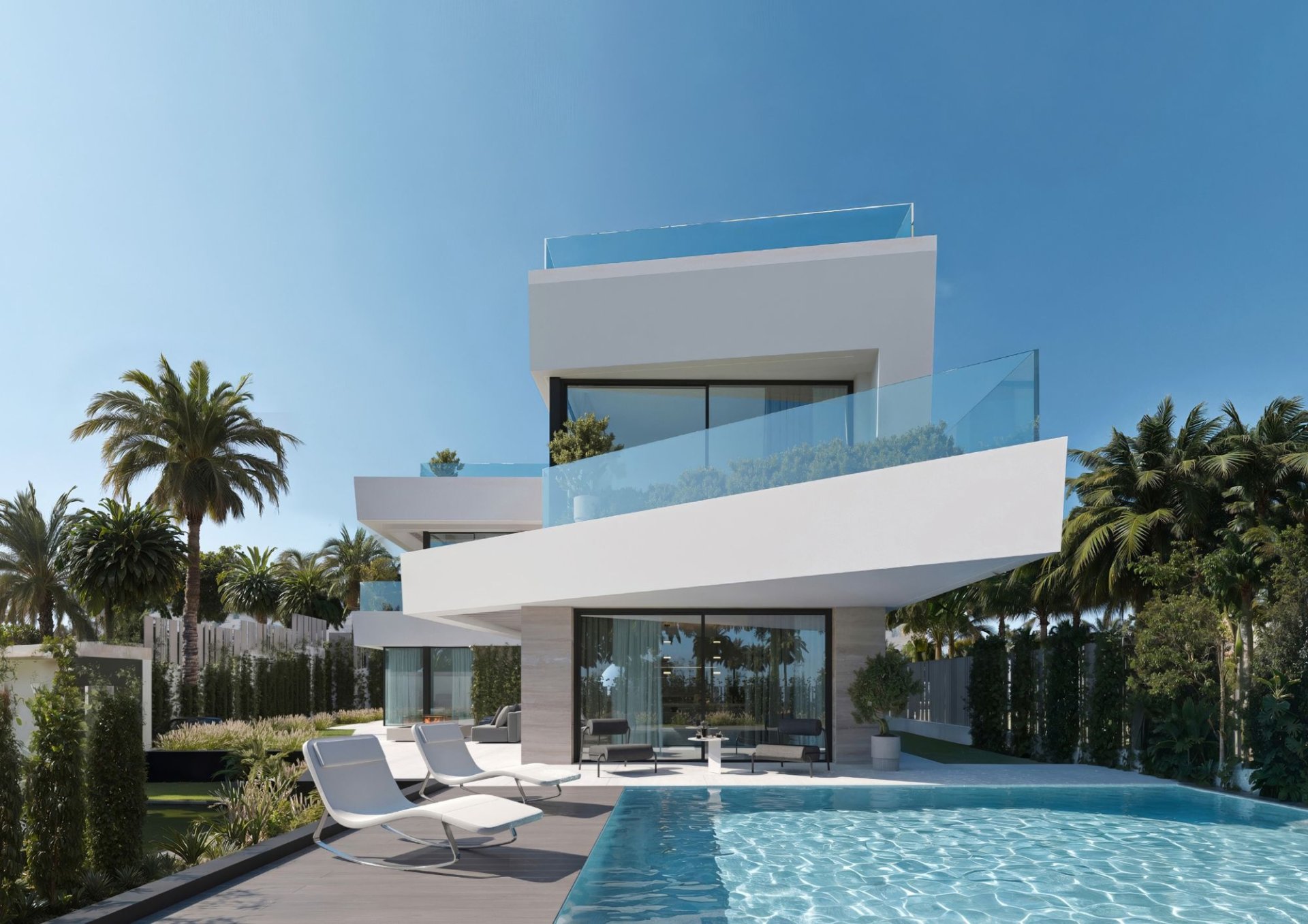 Huvila Mijas, Malaga, Espanja 6 makuuhuonetta, 663 m2 No. 193315