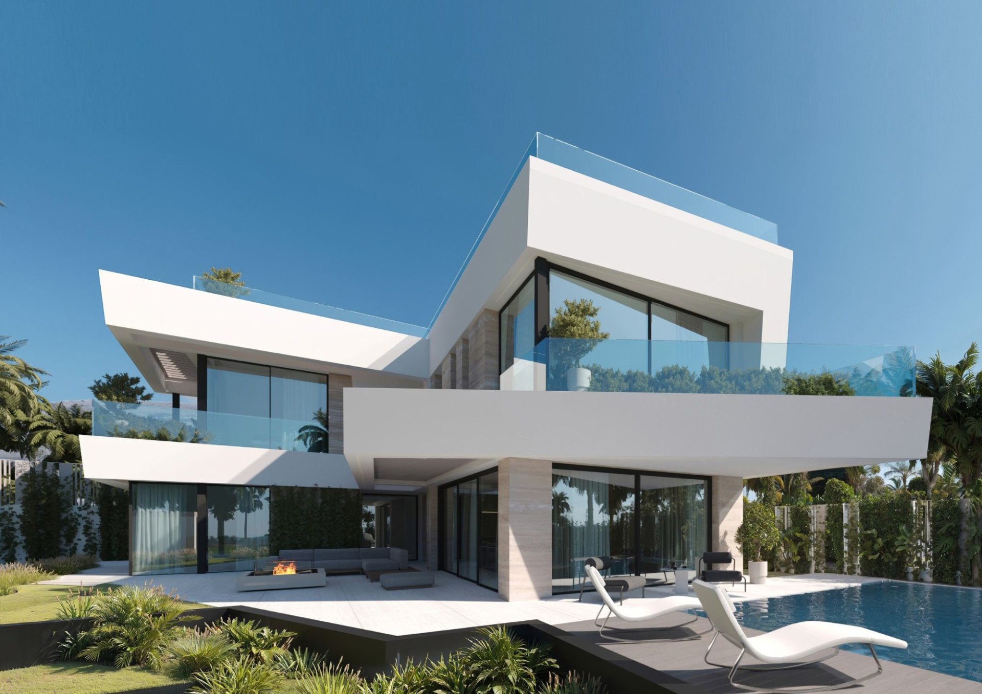 Huvila Mijas, Malaga, Espanja 6 makuuhuonetta, 663 m2 No. 193315