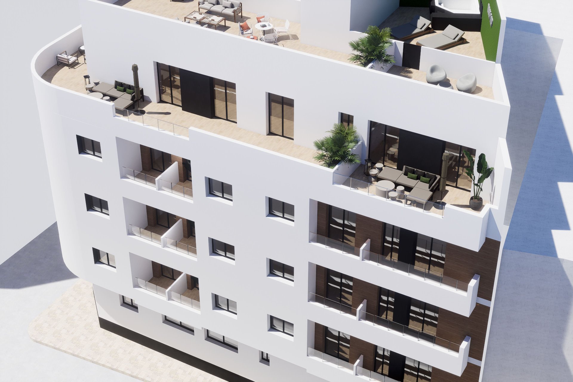Bungalow in Torrevieja, Alicante, Spanien 2 Schlafzimmer, 64 m2 Nr. 193316